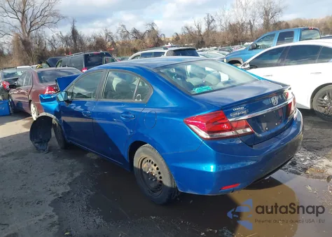 2015 Honda Civic Lx из США, поврежденный, VIN 2HGFB2F57FH550434